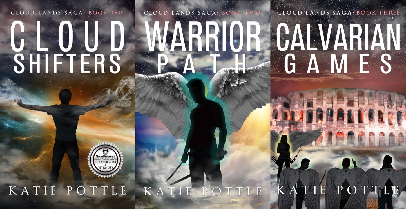 Cloud Lands Saga books by Katie Pottle